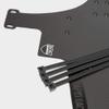 RRP Rapid Racer Products Unisex Enduroguard Mudguard, Black/Green, S UK view 3