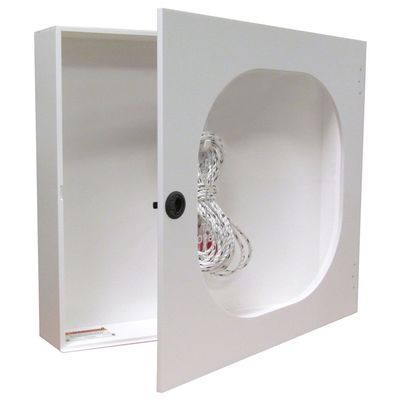 Aquatic Technology Safety Station Cabinet for 30 Inch Life Ring Buoy-Includes Throw Line
