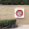 Aquatic Technology Safety Station Cabinet Equipped with 24 Inch USCG Life Ring Buoy and Throw Line - Orange view 2