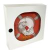 Aquatic Technology Safety Station Cabinet Equipped with 24 Inch USCG Life Ring Buoy and Throw Line - Orange view 4