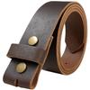 Belts.com One Piece Full Grain Buffalo Leather Replacement Strap 1-1/2" wide (Brown, 40) view 1