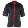 Black Kungfu Uniform with Red Interloop Top(top only) (00) view 2