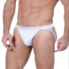 2(x)ist men's Cotton Stretch 3 Pack Jock Strap, Small, Black/Black/Black view 3
