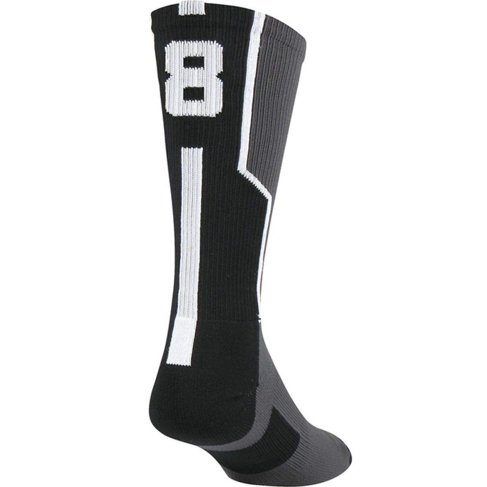 Twin City Player Id Single Crew Sock 5 Black M