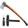 1844 Helko Werk Germany Vario Heavy Log Splitter - Splitting Axe for Splitting Wood Firewood-Head 6.5 Pound Handle 36 Inch (Log Splitter) #10058