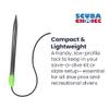 Scuba Choice Graphite Pencil for Dive Slate with Cap & Bungee  Durable Replacement for Underwater Writing, Scuba Diving, Snorkeling, Freediving, Spearfishing, 3-4/3" Pencil view 4