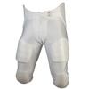 Cramer Football Game Pants, 7 Pads with Hip, Tailbone, Thigh, and Knee Pads, Youth Football Gear, High-Rise Hip Padding for Iliac Crest Protection, Designed for High-Impact, White, Youth Medium view 1