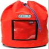 Rock-N-Rescue Grand Rope Bag, Premium Climbing Gear Storage Backpack, Heavy-Duty 1000D Nylon, Padded Shoulder Straps, Waterproof Design, Made in USA, Perfect for Mountaineering, Small, Orange view 1