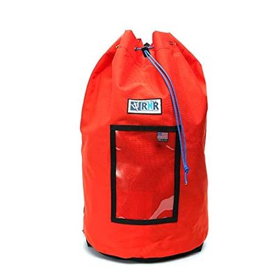 Rock-N-Rescue Grand Rope Bag, Premium Climbing Gear Storage Backpack, Heavy-Duty 1000D Nylon, Padded Shoulder Straps, Waterproof Design, Made in USA, Perfect for Mountaineering, Standard, Orange