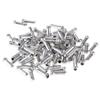 TOMOUNT 100x Bicycle Bike Shifter Brake Cable Tips Caps End Crimp Silver view 1