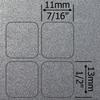 FRENCH AZERTY NOTEBOOK NON-TRANSPARENT Silver KEYBOARD STICKERS view 3
