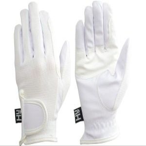Hy5 Competition Horse Riding Gloves - White - Small