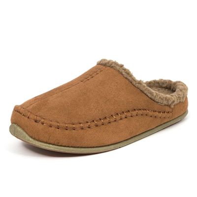 Deer Stags Unisex Nordic Microsuede Slipper / Chestnut / Men's 16 US / Medium
