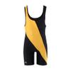 Matman USA The Chest Sweep Men's & Boy's Wrestling Weightlifting Singlet (Black/Gold, 4X-Small) view 2