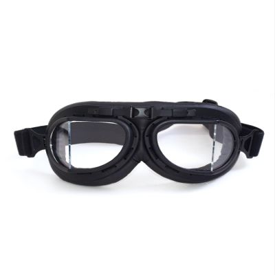 CRG Sports Motorcycle Goggle Aviator Pilot Style Cruiser Scooter Motocross Goggles for Man, Woman, Adult