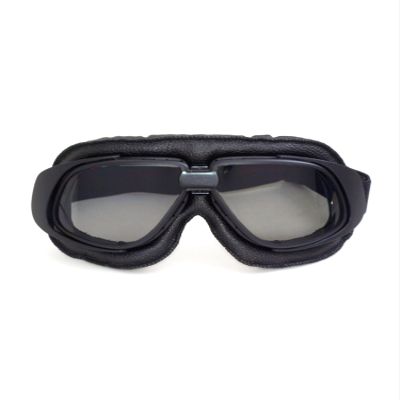 CRG Sports Motorcycle Goggle Vintage Aviator Pilot Style Cruiser Scooter Motocross Goggles for Men, Women, Adults