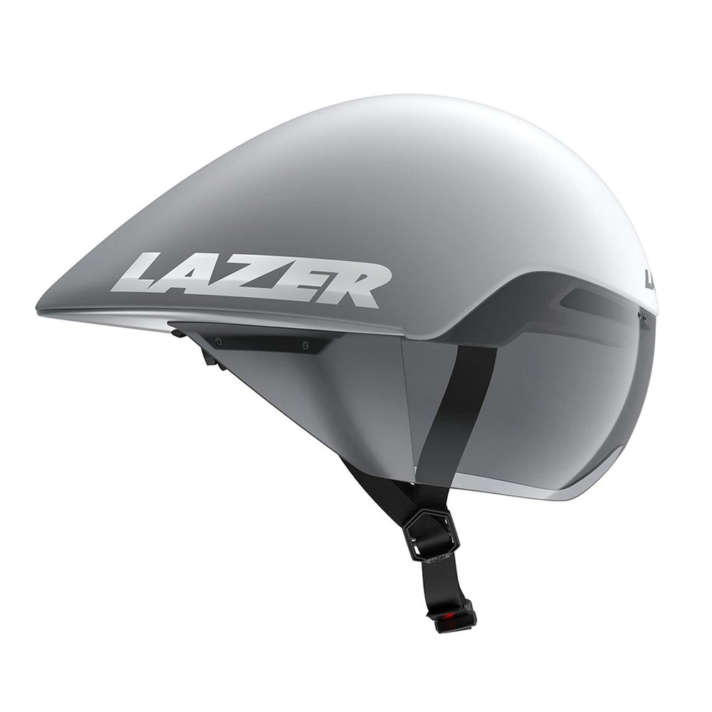 LAZER Volante KinetiCore Bike Helmet, Lightweight Bicycling Gear for Adults, Men & Womens Cycling Head Gear, White Silver, Small