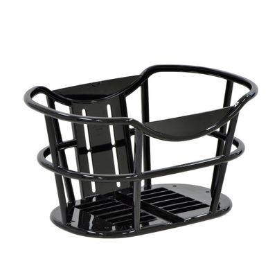 OGK Giken FB-050 (Crystal Carry) Black Bicycle Basket