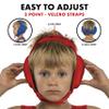Matman Dynasty Youth Wrestling Headgear Kids Soft & Comfortable Protective Ear Guards for Wrestling, BJJ & MMA (Red) view 4