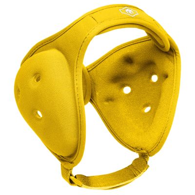 Matman Dynasty Youth Wrestling Headgear Kids Soft & Comfortable Protective Ear Guards for Wrestling, BJJ & MMA (Gold)