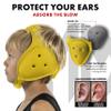 Matman Dynasty Youth Wrestling Headgear Kids Soft & Comfortable Protective Ear Guards for Wrestling, BJJ & MMA (Gold) view 3