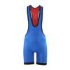 Matman USA The Low Cut Mens & Boy's Reversible Wrestling Singlet Freestyle Greco Roman Folkstyle Blue/Red Made in U.S.A. (Royal/Red, Medium) view 1