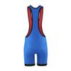 Matman USA The Low Cut Mens & Boy's Reversible Wrestling Singlet Freestyle Greco Roman Folkstyle Blue/Red Made in U.S.A. (Royal/Red, Medium) view 2