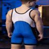 Matman USA The Mesh Mens & Boys Reversible Wrestling Singlet Freestyle Greco Roman Folkstyle Blue/Red Made in U.S.A. (Royal/Red, X-Large) view 4