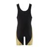 Matman USA The Illinois Men's & Boy's Wrestling Weightlifting Singlet (Black/Vegas Gold, XL) view 3