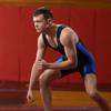 Matman USA The Illinois Men's & Boy's Wrestling Weightlifting Singlet (Black/Royal, 2XL) view 4