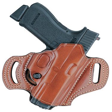 Aker Leather 168A FlatSider XR13 Open Top Belt Holster for HK P2000, Tan, Right Hand