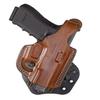 Aker Leather 268 FlatSider XR17 Paddle Holster for Springfield XDs, Tan, Right Hand view 1