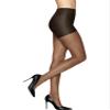 L'eggs Sheer Energy Medium Support Women's Compression Tights, Control Top, Sheer Toe, Off Black, Size B (Pack of 3) view 2