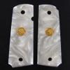 Colt 1911 White Pearl Grips view 2