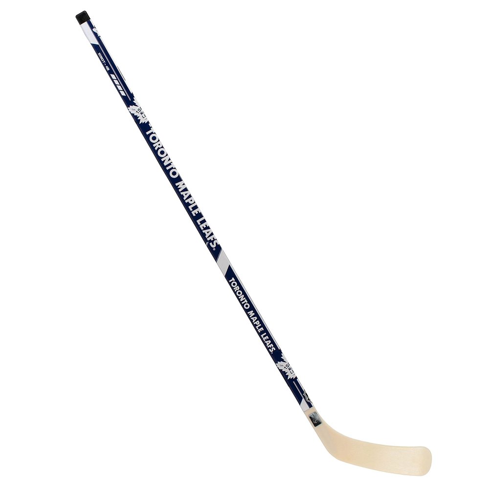 Franklin Sports NHL Toronto Maple Leafs Team 48-Inch Vinyl Hockey Stick (Right), Junior, Blue
