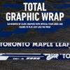 Franklin Sports NHL Toronto Maple Leafs Team 48-Inch Vinyl Hockey Stick (Right), Junior, Blue view 4
