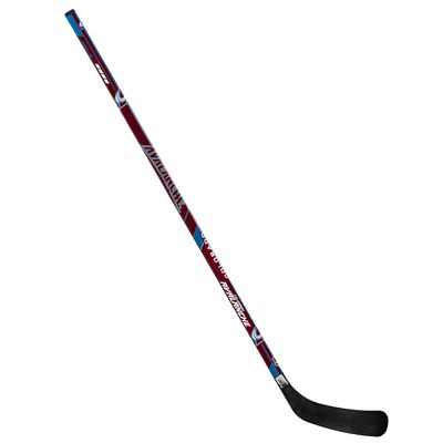 Franklin Sports NHL Colorado Avalanche Team 48-Inch Vinyl Hockey Stick (Right), Junior, Red