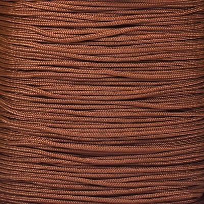 Paracord Planet 95lb Paracord 1 Strand Type I Parachute Cord for Outdoors and DIY Chocolate Brown (25 ft)
