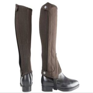 William Hunter Equestrian Hy Amara Half Chaps - Brown - Child Extra Large