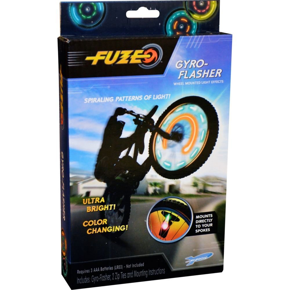 Amazing Fuze Gyro Flasher Bike Wheel