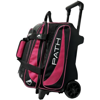 Path Premium Deluxe Double Roller Black/Hot Pink