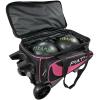 Path Premium Deluxe Double Roller Black/Hot Pink view 2