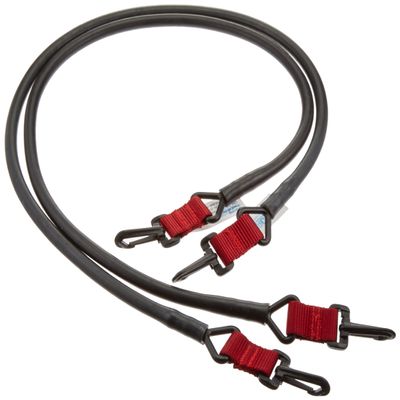 StretchCordz Replacement Tubing Pair, Red, 3-Feet