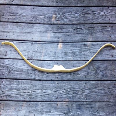 45/50lb 71" Bamboo Backed Hickory Recurve! Hunting Bow! Custom Wood Archery!