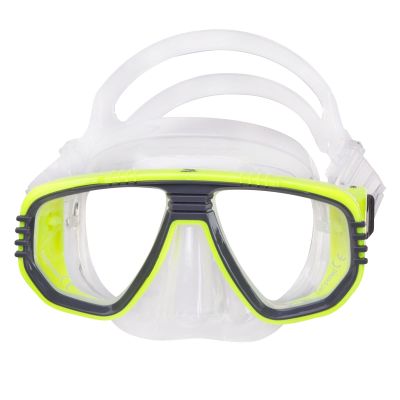 IST Corona Anti Fog Diving Snorkeling Mask (Neon Yellow)