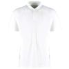 KUSTOM KIT Mens Micro Mesh Short-Sleeved Polo Shirt (3XL) (White) view 1