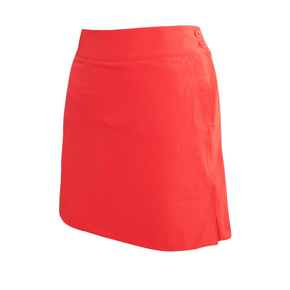 Monterey Club Women's Microfiber Ultimate Links Golf Skirt #2877 (Salmon Pink, Size:6)