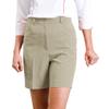 Monterey Club Women's Classic Stretch Golf Shorts #2834 (Khaki, Size:18) view 1