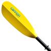 Cannon Paddles Nokomis Aluminum Kayak Paddle with Ferrule and Yellow Fiberglass Reinforced Polymer Blades (2-Piece), Black/Yellow, 240cm view 4