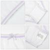 Buyless Fashion Girls Panties White Soft Cotton Briefs Underwear with Colored Trim 4 Pack - BW14-GW-1-2 view 2